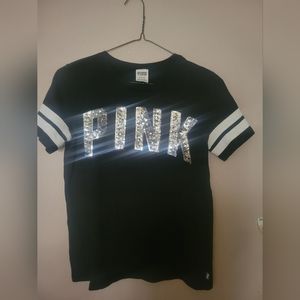 VS PINK SEQUIN TSHIRT